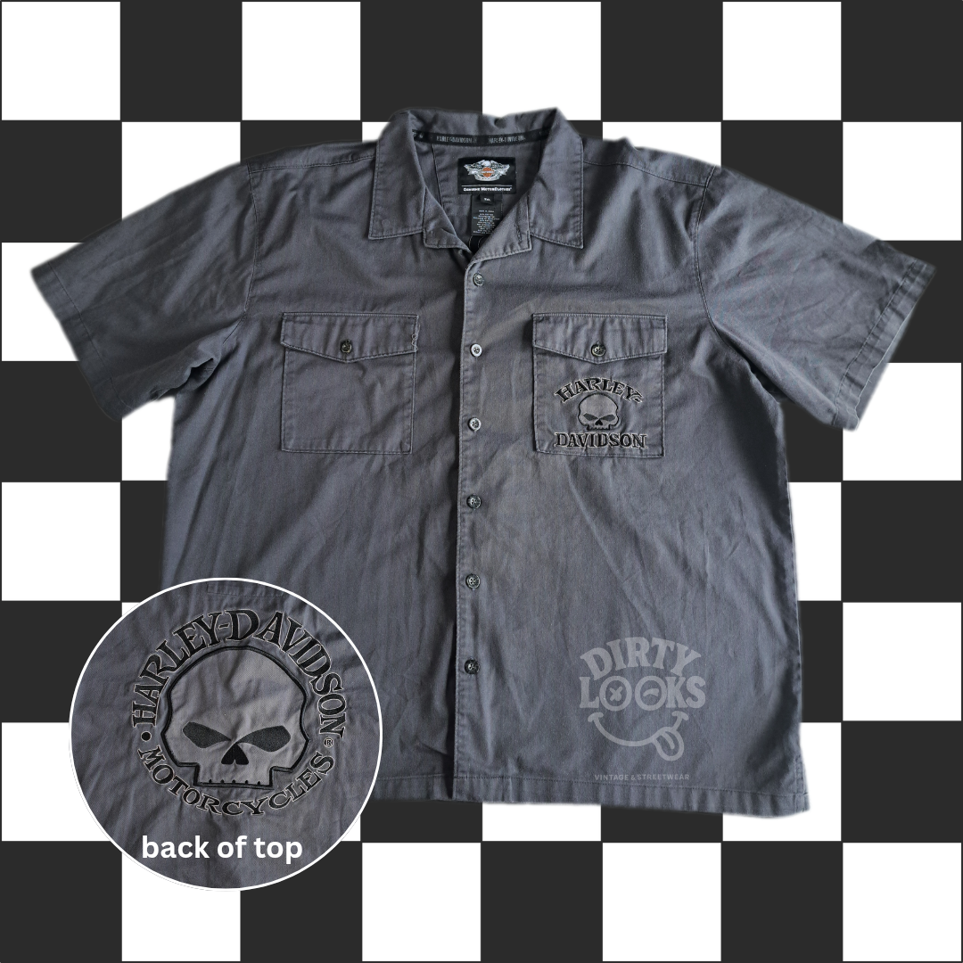 Harley-Davidson Short Sleeve Woven Shirt