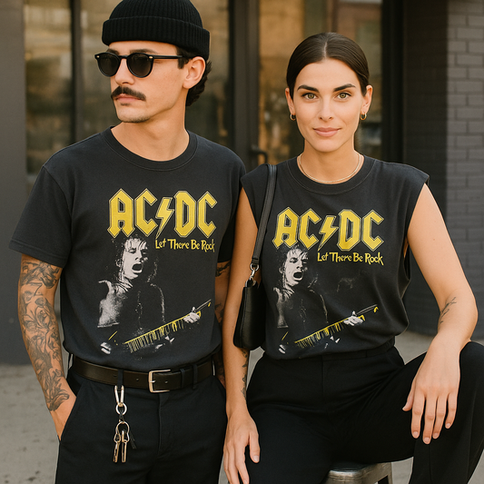 Vintage 2009 AC/DC Let There Be Rock T-Shirt