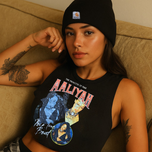 Princess of R&B Aaliyah Graphic T-Shirt