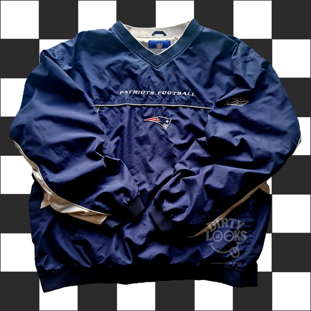 New England Patriots NFL Pullover Windbreaker Jacket
